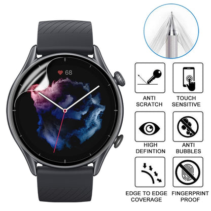 50 PCS Curved 3D Composite Material Soft Film Screen Protector For Amazfit GTR 3 - Screen Protector by ENKAY | Online Shopping South Africa | PMC Jewellery | Buy Now Pay Later Mobicred