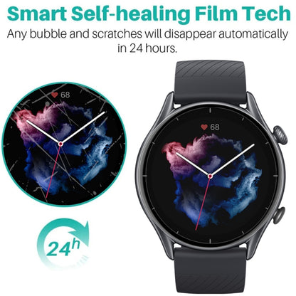 50 PCS Curved 3D Composite Material Soft Film Screen Protector For Amazfit GTR 3 - Screen Protector by ENKAY | Online Shopping South Africa | PMC Jewellery | Buy Now Pay Later Mobicred