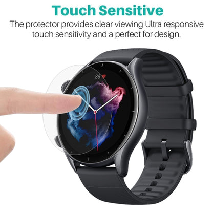 50 PCS Curved 3D Composite Material Soft Film Screen Protector For Amazfit GTR 3 - Screen Protector by ENKAY | Online Shopping South Africa | PMC Jewellery | Buy Now Pay Later Mobicred