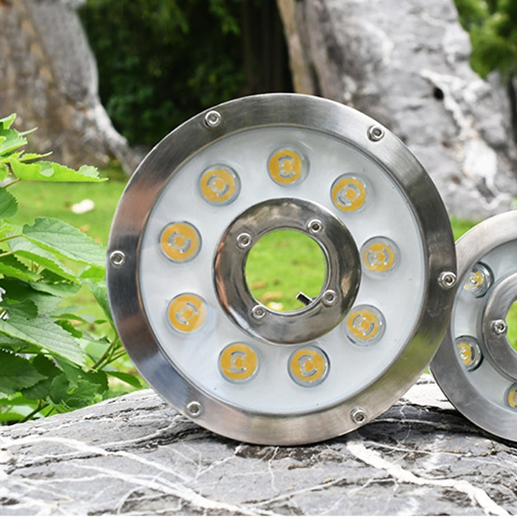 18W Landscape Colorful Color Changing Ring LED Aluminum Alloy Underwater Fountain Light(Colorful) - Underwater Lights by PMC TechLife | Online Shopping South Africa | PMC TechLife | Buy Now Pay Later Mobicred