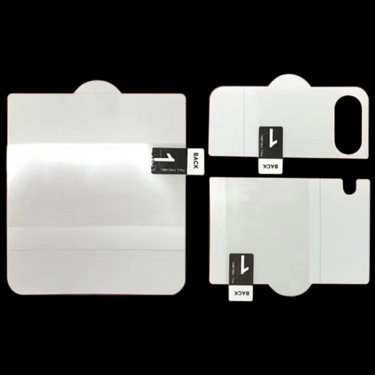 25 PCS Full Screen Protector Explosion-proof Hydrogel Film For Samsung Galaxy Z Flip3 5G(Back Screen) - free shipping - PMC TechLife - Order now!