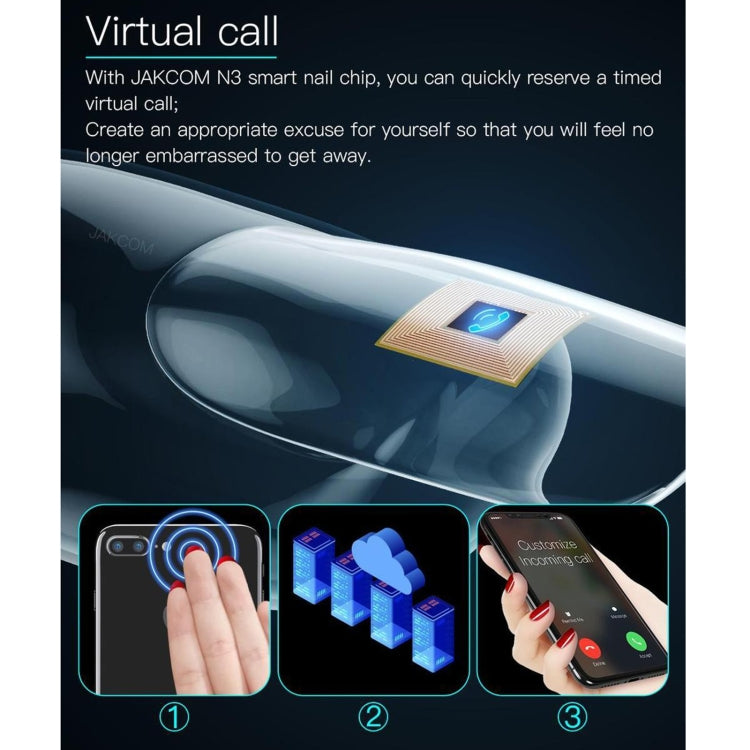 JAKCOM N3 Smart Nail Chip - Smart Rings / Smart Telephones by JAKCOM | Online Shopping South Africa | PMC TechLife | Buy Now Pay Later Mobicred