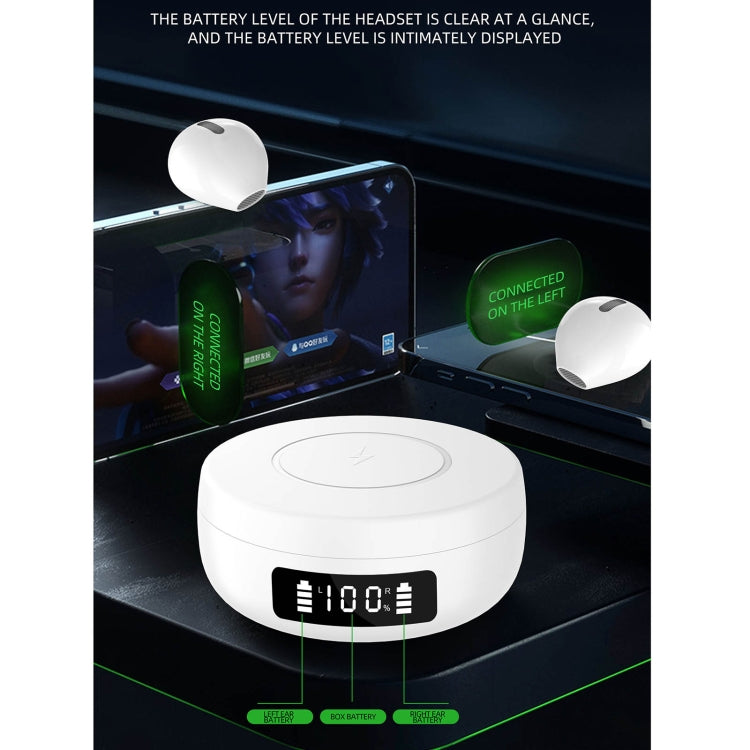 X6WS Mini Noise Reduction Digital Display TWS Wireless Bluetooth Earphone(Skin Color) - TWS Earphone by PMC TechLife | Online Shopping South Africa | PMC TechLife