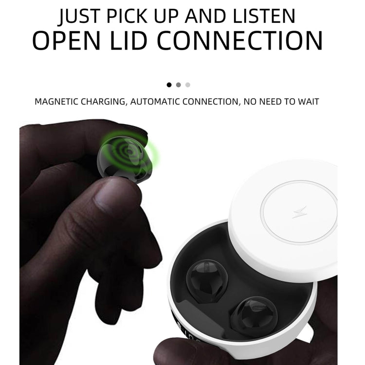 X6WS Mini Noise Reduction Digital Display TWS Wireless Bluetooth Earphone(Skin Color) - TWS Earphone by PMC TechLife | Online Shopping South Africa | PMC TechLife