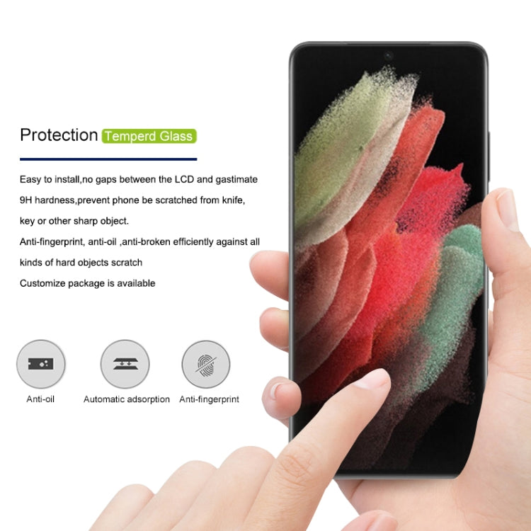 For Samsung Galaxy S22 Ultra 5G mocolo 9H 3D Full Screen Curved Surface Film(Black) - Galaxy S22 Ultra 5G Tempered Glass by mocolo | Online Shopping South Africa | PMC TechLife | Buy Now Pay Later Mobicred