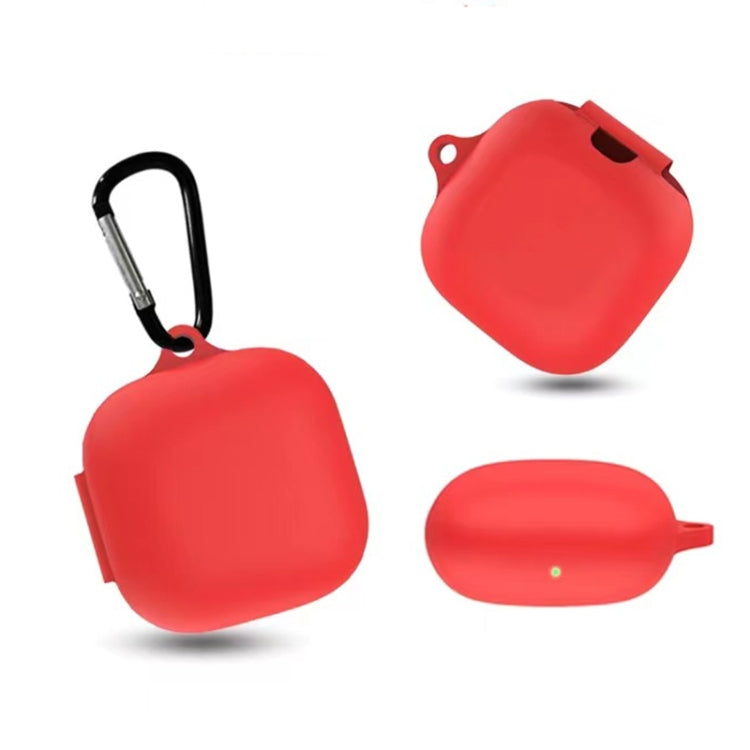 Pure Color Silicone Earphone Protective Case with Hook For Beats Fit Pro(Red) - free shipping - PMC TechLife - Order now!