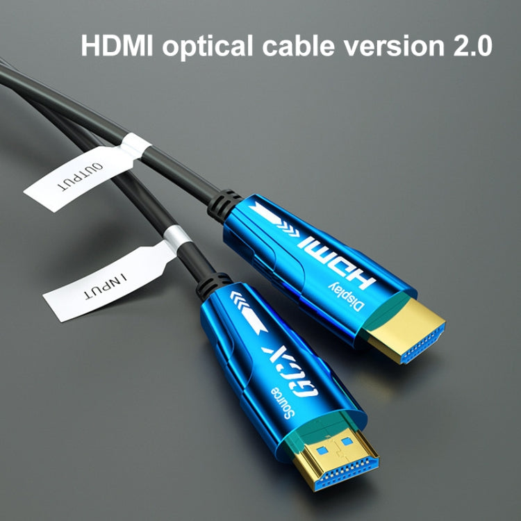 HDMI 2.0 Male to HDMI 2.0 Male 4K HD Active Optical Cable, Cable Length:10m - Audio Optical Cables by PMC Jewellery | Online Shopping South Africa | PMC Jewellery