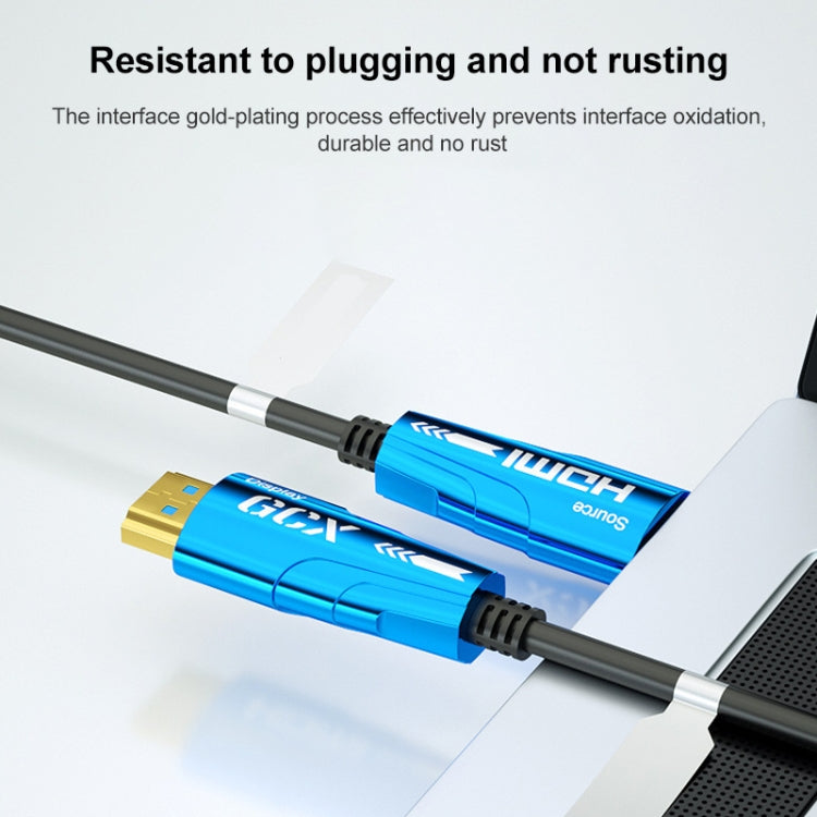 HDMI 2.0 Male to HDMI 2.0 Male 4K HD Active Optical Cable, Cable Length:50m - Audio Optical Cables by PMC TechLife | Online Shopping South Africa | PMC TechLife