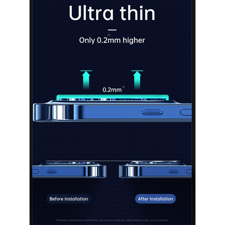For iPhone 13 Pro / 13 Pro Max JOYROOM JR-PF861 Mirror Series Back Camera Lens Film Gemstone Version - iPhone 13 Pro Max Tempered Glass by JOYROOM | Online Shopping South Africa | PMC TechLife