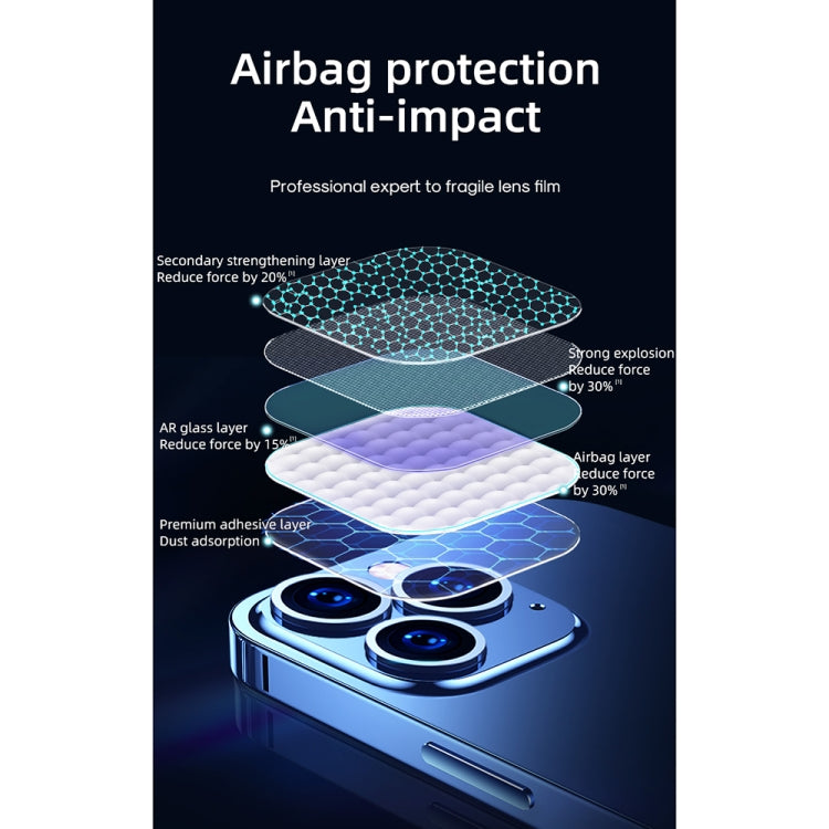 For iPhone 13 Pro / 13 Pro Max JOYROOM JR-PF861 Mirror Series Back Camera Lens Film Gemstone Version - iPhone 13 Pro Max Tempered Glass by JOYROOM | Online Shopping South Africa | PMC TechLife