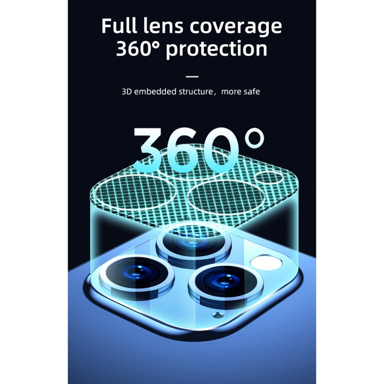 For iPhone 13 Pro / 13 Pro Max JOYROOM JR-PF861 Mirror Series Back Camera Lens Film Gemstone Version - iPhone 13 Pro Max Tempered Glass by JOYROOM | Online Shopping South Africa | PMC TechLife