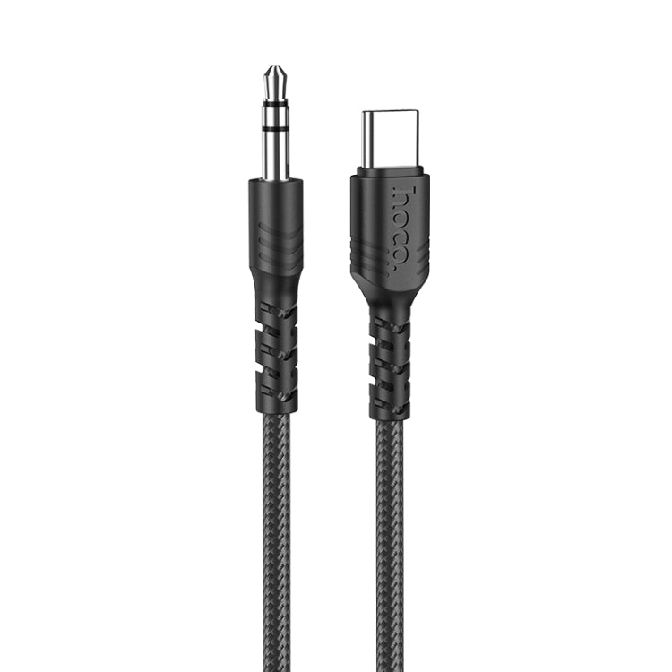 hoco UPA17 Type-C / USB-C Digital Audio Conversion Cable, Length: 1m(Black) - Video & Audio Cable by hoco | Online Shopping South Africa | PMC Jewellery