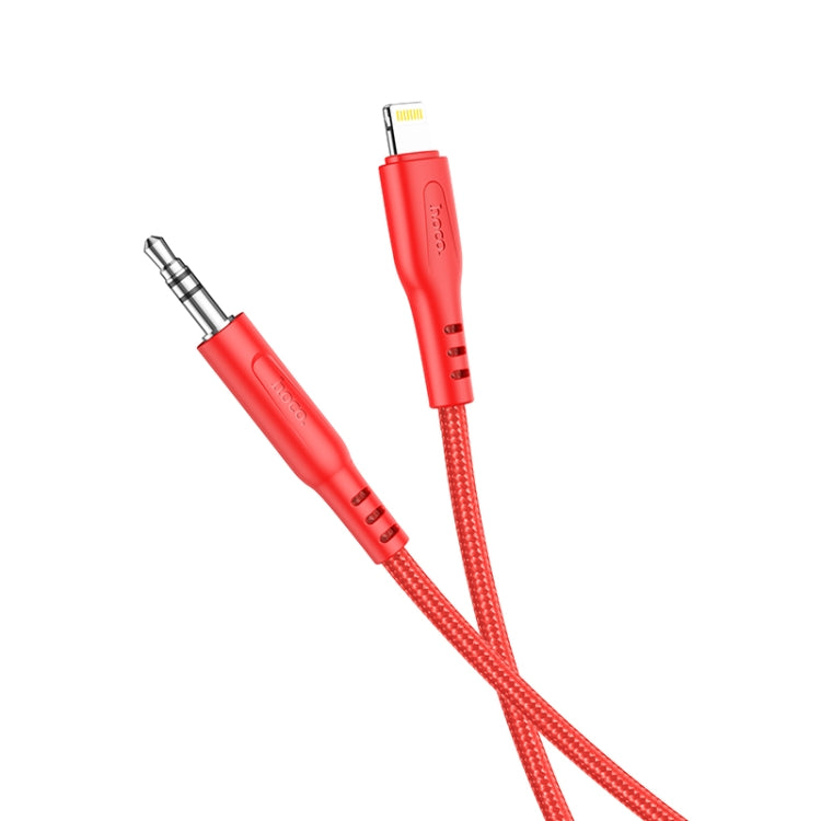 hoco UPA18 8 Pin Digital Audio Conversion Cable, Length: 1m(Red) - Video & Audio Cable by hoco | Online Shopping South Africa | PMC Jewellery