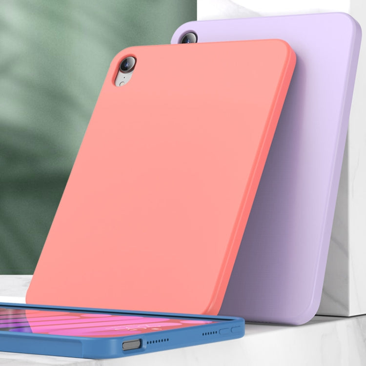 For iPad mini 2024 / mini 6 Mutural Silicone Microfiber Tablet Case(Black) - iPad mini 6 Cases by Mutural | Online Shopping South Africa | PMC TechLife | Buy Now Pay Later Mobicred