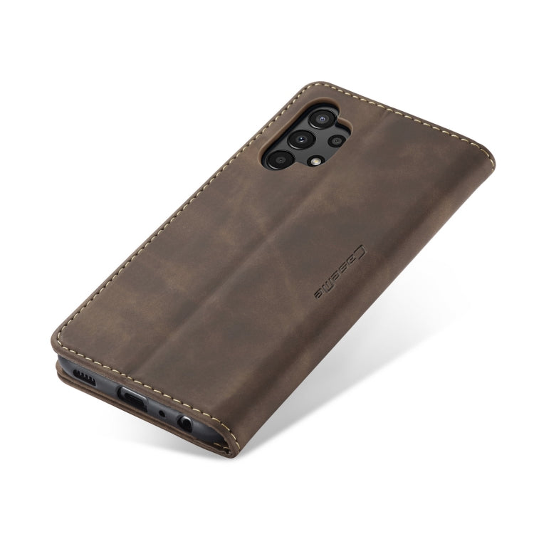 For Samsung Galaxy A13 4G/A13 5G/A04S/A04/M13 5G CaseMe 013 Multifunctional Horizontal Flip Leather Phone Case(Coffee) - Galaxy Phone Cases by CaseMe | Online Shopping South Africa | PMC Jewellery