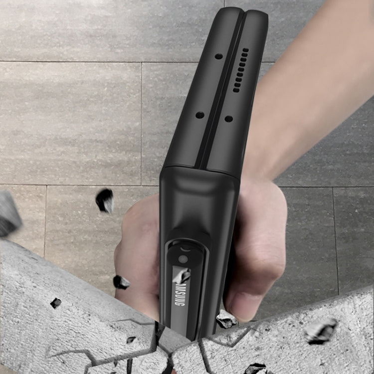For Samsung Galaxy Z Fold3 5G GKK Magnetic Full Coverage Phone Flip Case with Pen Slot(Black) - free shipping - PMC TechLife - Order now!