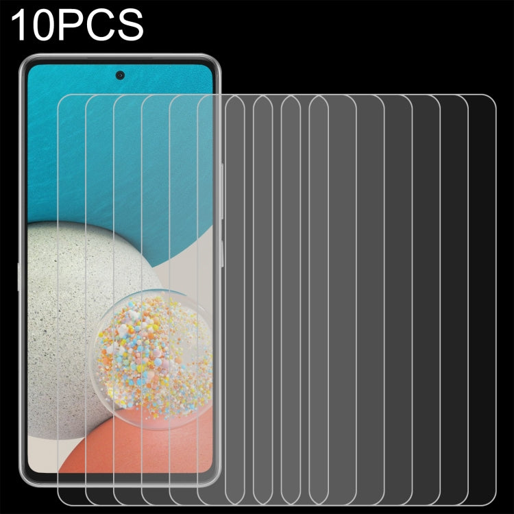 10 PCS 0.26mm 9H 2.5D Tempered Glass Film For Samsung Galaxy A53 5G - free shipping - PMC TechLife - Order now!