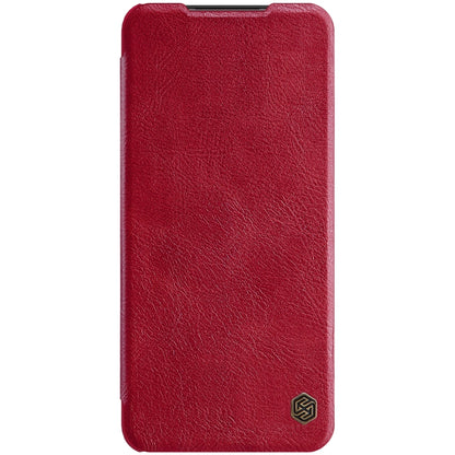 For Samsung Galaxy A13 5G NILLKIN QIN Series Crazy Horse Texture Leather Phone Case(Red) - Galaxy Phone Cases by NILLKIN | Online Shopping South Africa | PMC Jewellery