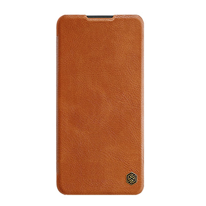 For Xiaomi Redmi Note 11 5G / 11T 5G / Poco M4 Pro 5G / 11S 5G NILLKIN QIN Series Crazy Horse Texture Leather Phone Case(Brown) - Xiaomi Cases by NILLKIN | Online Shopping South Africa | PMC Jewellery