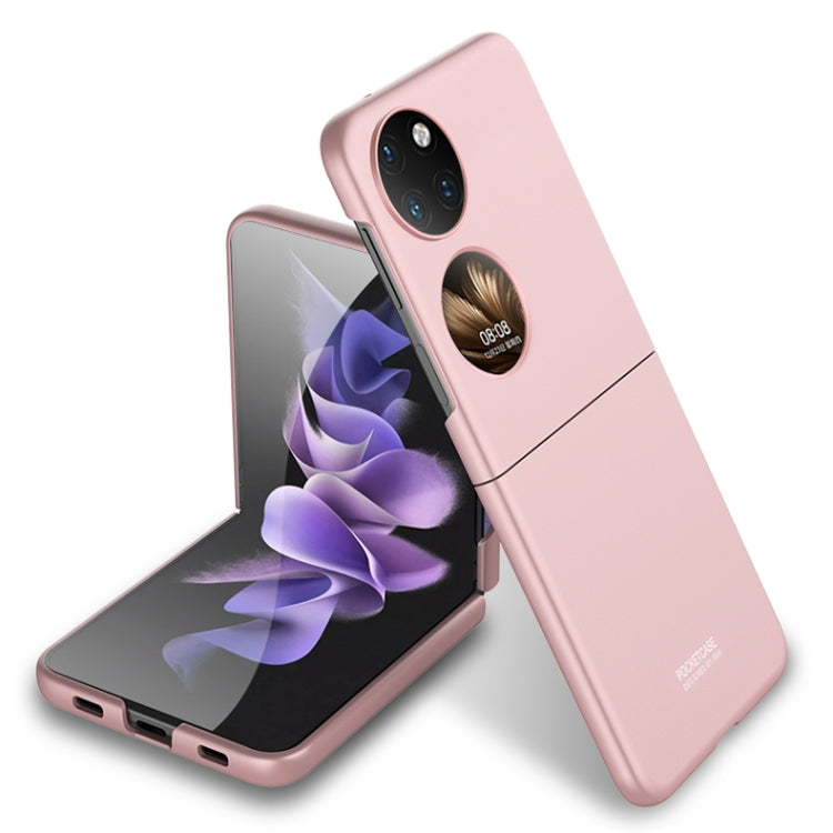 For Huawei P50 Pocket GKK Ultra-thin Full Coverage PC Phone Case(Pink) - Huawei Cases by GKK | Online Shopping South Africa | PMC Jewellery