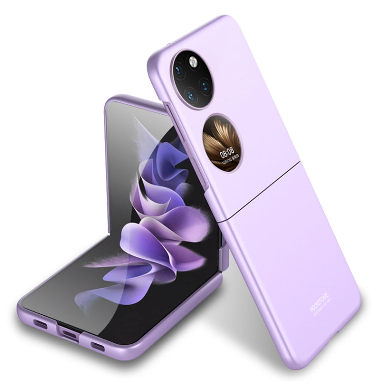 For Huawei P50 Pocket GKK Ultra-thin Full Coverage PC Phone Case(Purple) - Huawei Cases by GKK | Online Shopping South Africa | PMC Jewellery