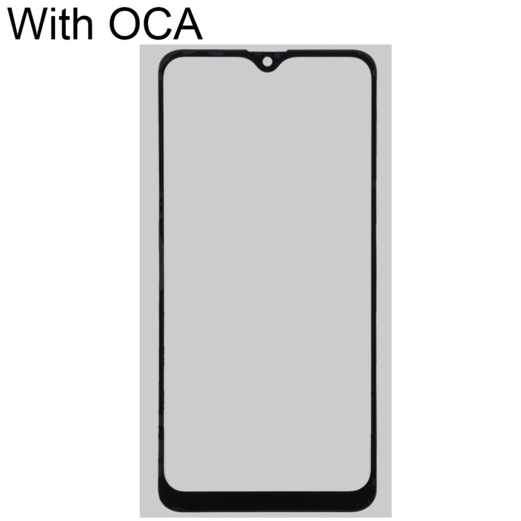 For Samsung Galaxy A10s Front Screen Outer Glass Lens with OCA Optically Clear Adhesive - Outer Glass Lens by PMC Jewellery | Online Shopping South Africa | PMC Jewellery