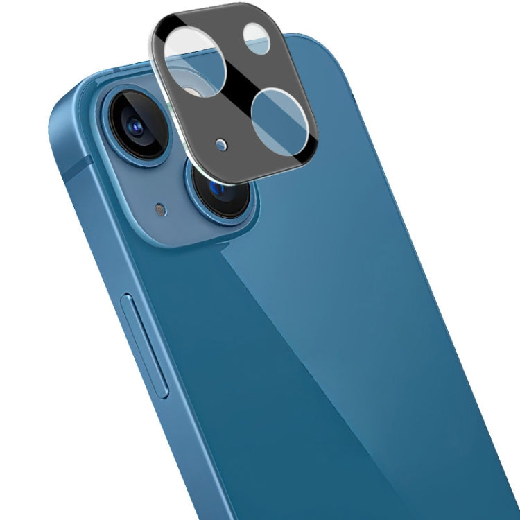 For iPhone 13 / 13 mini  imak Integrated Rear Camera Lens Tempered Glass Film with Lens Cap Black Version - iPhone 13 mini Tempered Glass by imak | Online Shopping South Africa | PMC TechLife | Buy Now Pay Later Mobicred