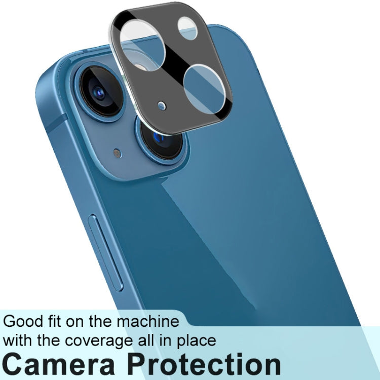 For iPhone 13 / 13 mini  imak Integrated Rear Camera Lens Tempered Glass Film with Lens Cap Black Version - iPhone 13 mini Tempered Glass by imak | Online Shopping South Africa | PMC TechLife | Buy Now Pay Later Mobicred