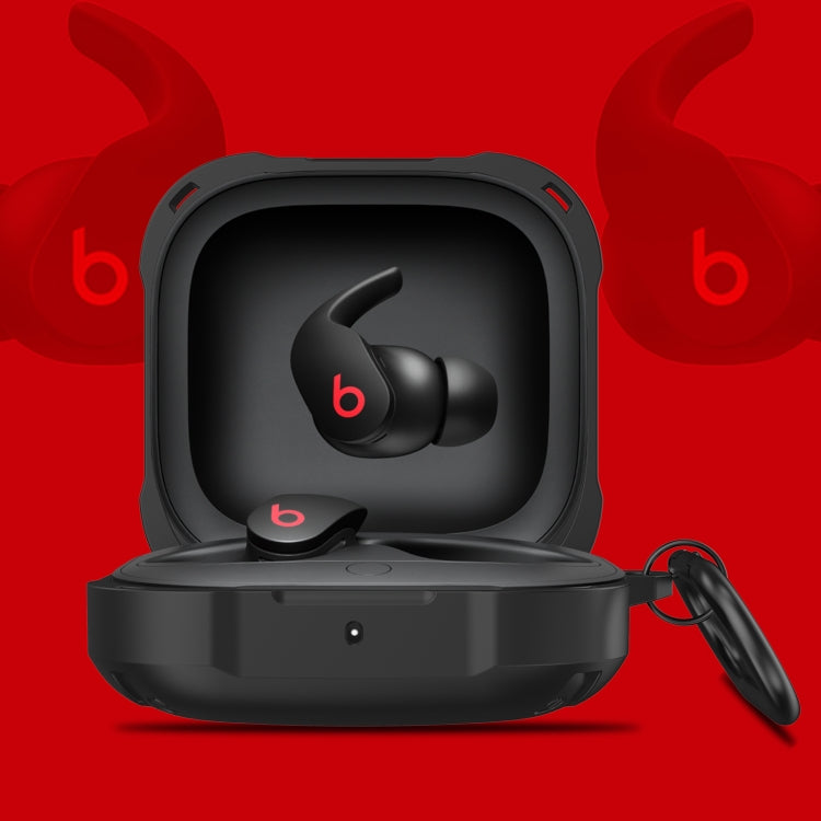 Armor Earphone Protective Case with Hook For Beats Fit Pro(Black + Green) - Other Case by PMC TechLife | Online Shopping South Africa | PMC TechLife