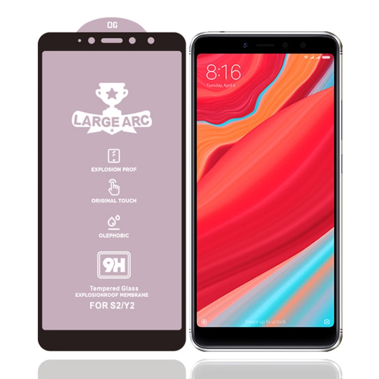 25 PCS 9H HD Large Arc High Alumina Full Screen Tempered Glass Film for Xiaomi Redmi S2 / Y2 -  by PMC TechLife | Online Shopping South Africa | PMC TechLife