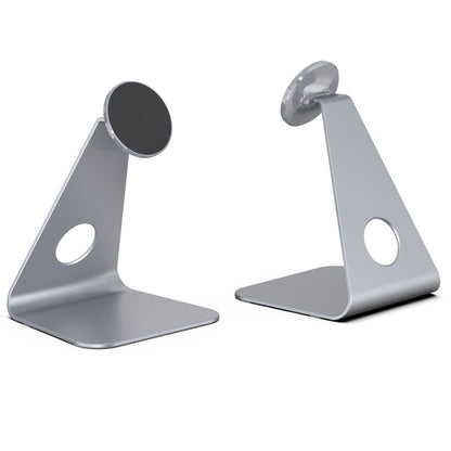 R-JUST PB01-13 L-shaped Magnetic Tablet Phone Desktop Holder(Grey) - Desktop Holder by R-JUST | Online Shopping South Africa | PMC Jewellery