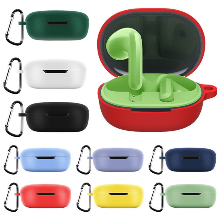 For Xiaomi Redmi Buds 4 Lite Silicone Earphone Protective Case with Hook (Black) - Xiaomi Earphone Case by PMC TechLife | Online Shopping South Africa | PMC TechLife