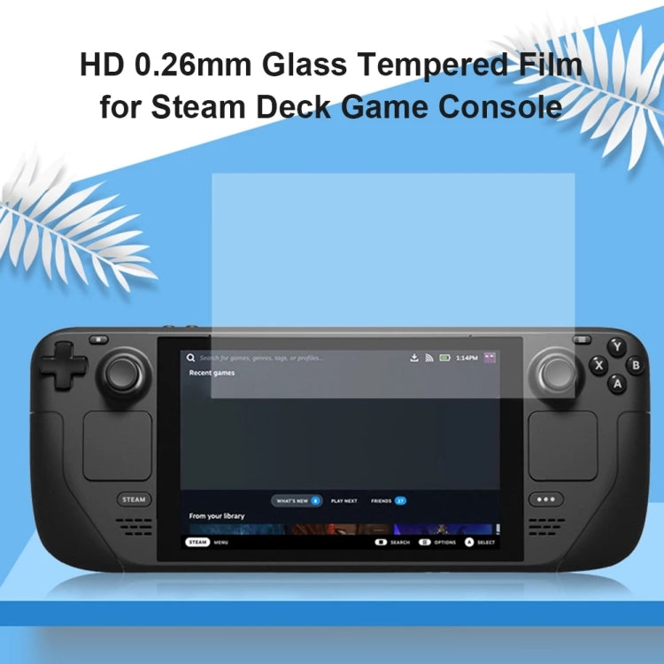 10 PCS 0.26mm 9H 2.5D Tempered Glass Film For Steam Deck Game Console - Accessories by PMC Jewellery | Online Shopping South Africa | PMC Jewellery