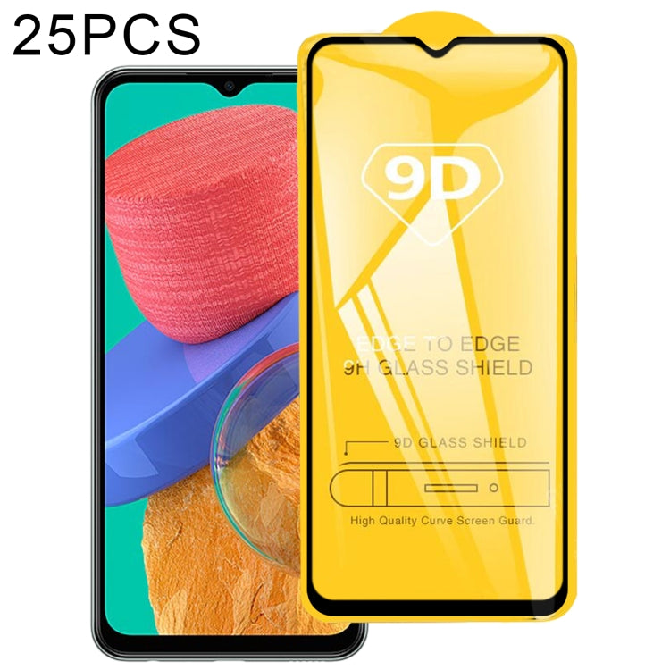 25 PCS 9D Full Glue Screen Tempered Glass Film For Samsung Galaxy M33 / M23 / F23 / A13 / M13 / F13 / Jump2 / A13 SM-A137 / M13 4G / A23 5G - free shipping - PMC TechLife - Order now!