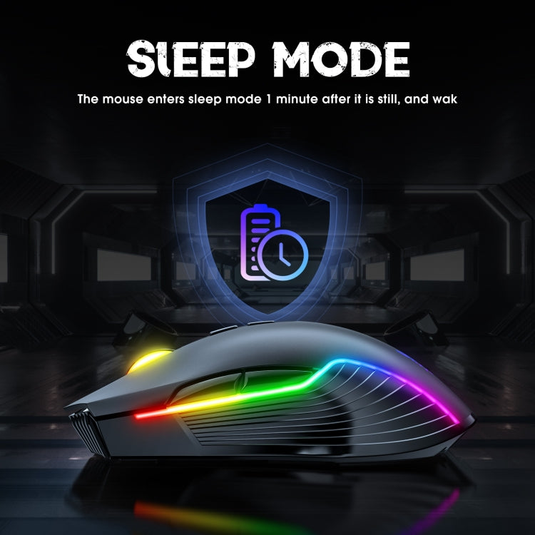 ONIKUMA CW905 2.4G RGB Lighting Wireless Mouse(Black) - free shipping - PMC TechLife - Order now!