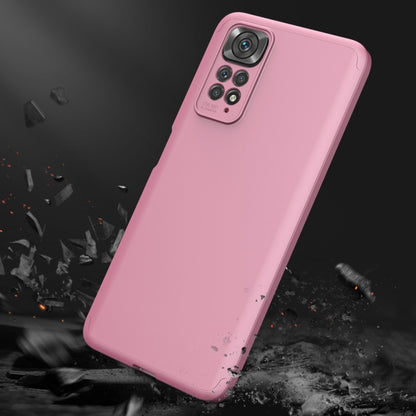 For Xiaomi Redmi Note 11S / 11 Global Version GKK Three Stage Splicing PC Phone Case(Rose Gold) - Xiaomi Cases by GKK | Online Shopping South Africa | PMC Jewellery