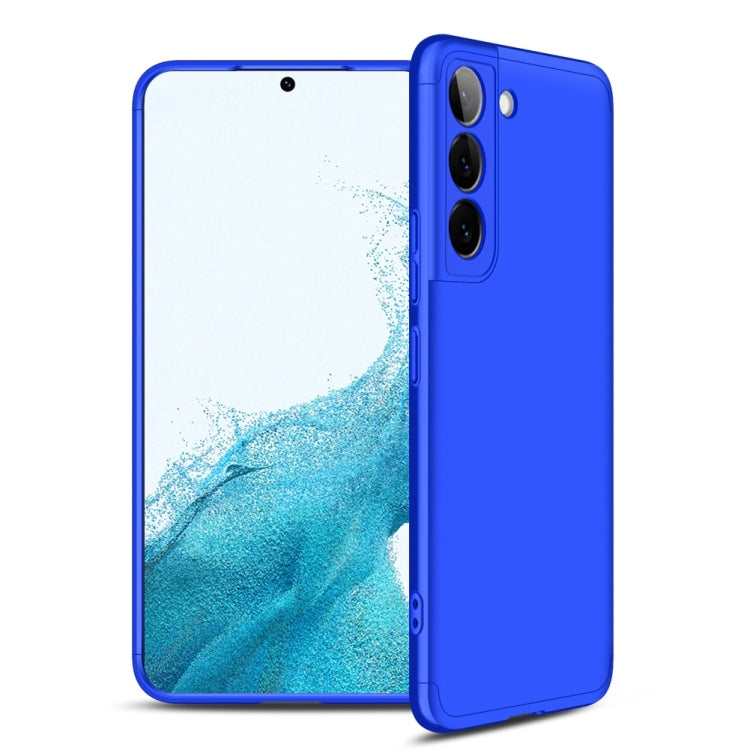 For Samsung Galaxy S22 5G GKK Three Stage Splicing PC Phone Case(Blue) - Galaxy S22 5G Cases by GKK | Online Shopping South Africa | PMC Jewellery