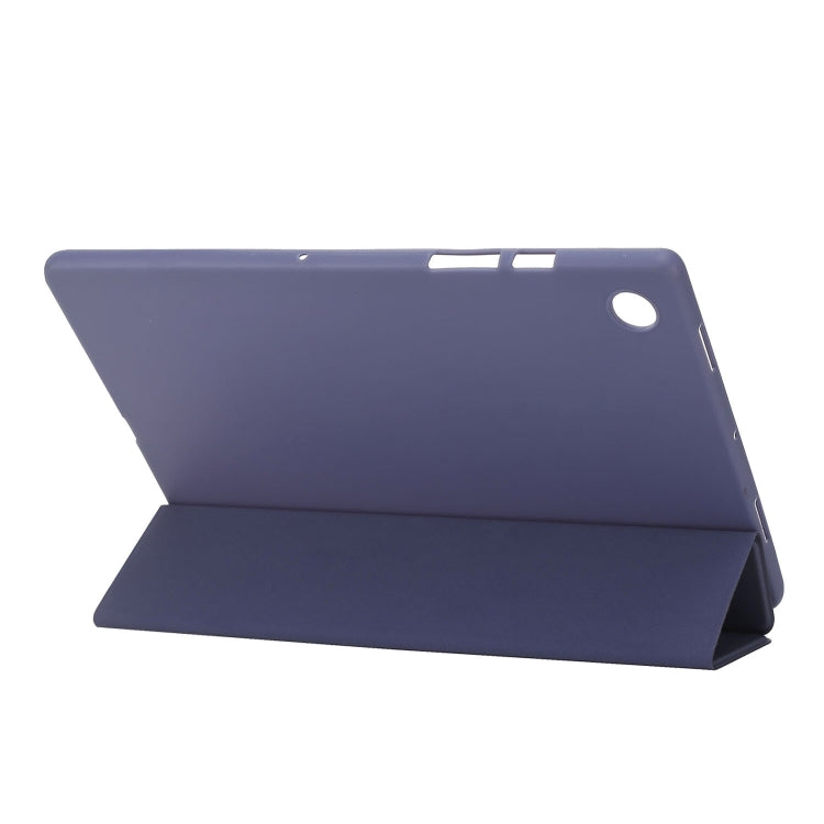 For Samsung Galaxy Tab A8 10.5 2021 TPU Three-fold Horizontal Flip Leather Case(Black) - free shipping - PMC TechLife - Order now!
