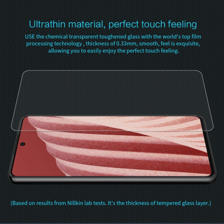 For Samsung Galaxy A73 5G NILLKIN 0.33mm 9H Amazing H Explosion-proof Tempered Glass Film - Galaxy Tempered Glass by NILLKIN | Online Shopping South Africa | PMC TechLife | Buy Now Pay Later Mobicred