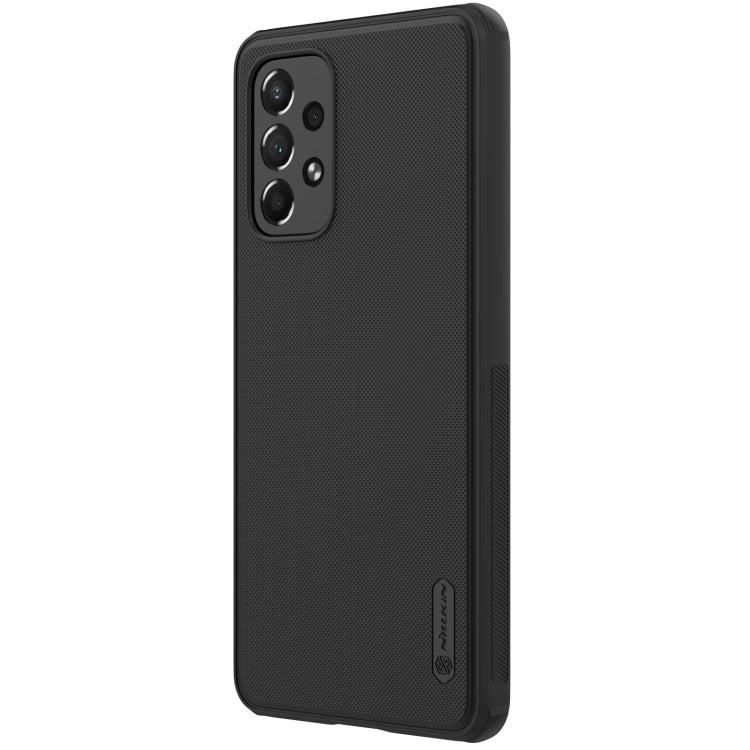 For Samsung Galaxy A73 5G NILLKIN Super Frosted Shield Pro PC + TPU Phone Case(Black) - Galaxy Phone Cases by NILLKIN | Online Shopping South Africa | PMC Jewellery