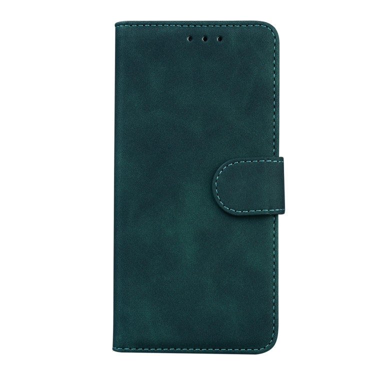 For Samsung Galaxy A20 / A30 Skin Feel Pure Color Flip Leather Phone Case(Green) - free shipping - PMC TechLife - Order now!