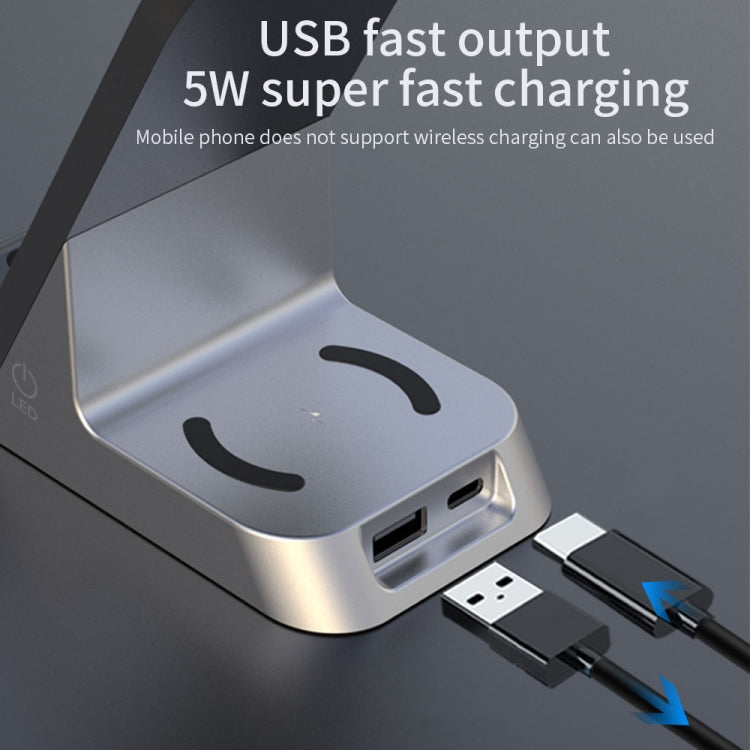 H36 6 in 1 15W Alarm Clock Digital Display Magsafe Magnetic Wireless Charger for Mobile Phones / AirPods / iWatch -  by PMC TechLife | Online Shopping South Africa | PMC TechLife