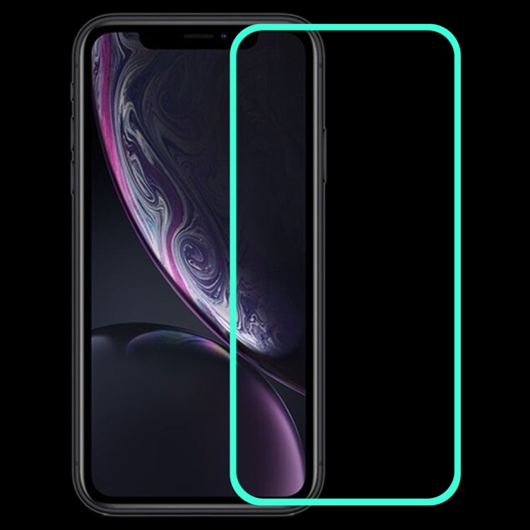 For iPhone 11 / XR Luminous Shatterproof Airbag Tempered Glass Film - iPhone 11 Tempered Glass by PMC TechLife | Online Shopping South Africa | PMC TechLife