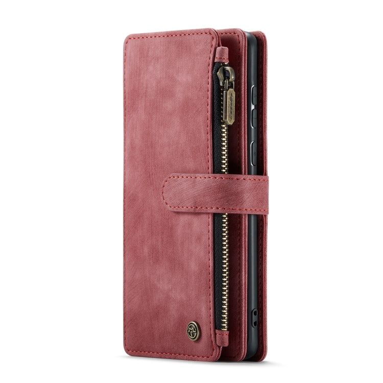 For Samsung Galaxy A53 5G CaseMe C30 Multifunctional Phone Leather Case with Holder & Card Slot & Wallet(Red) - Galaxy Phone Cases by CaseMe | Online Shopping South Africa | PMC TechLife | Buy Now Pay Later Mobicred
