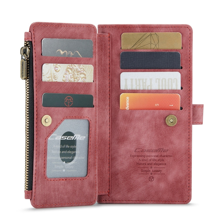 For Samsung Galaxy A53 5G CaseMe C30 Multifunctional Phone Leather Case with Holder & Card Slot & Wallet(Red) - Galaxy Phone Cases by CaseMe | Online Shopping South Africa | PMC TechLife | Buy Now Pay Later Mobicred