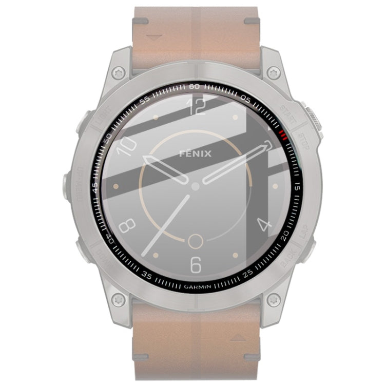 Compatible with Garmin Fenix 7X IMAK HD High Transparent Wear-resistant Watch Screen Protective Film - Screen Protector by imak | Online Shopping South Africa | PMC TechLife | Buy Now Pay Later Mobicred