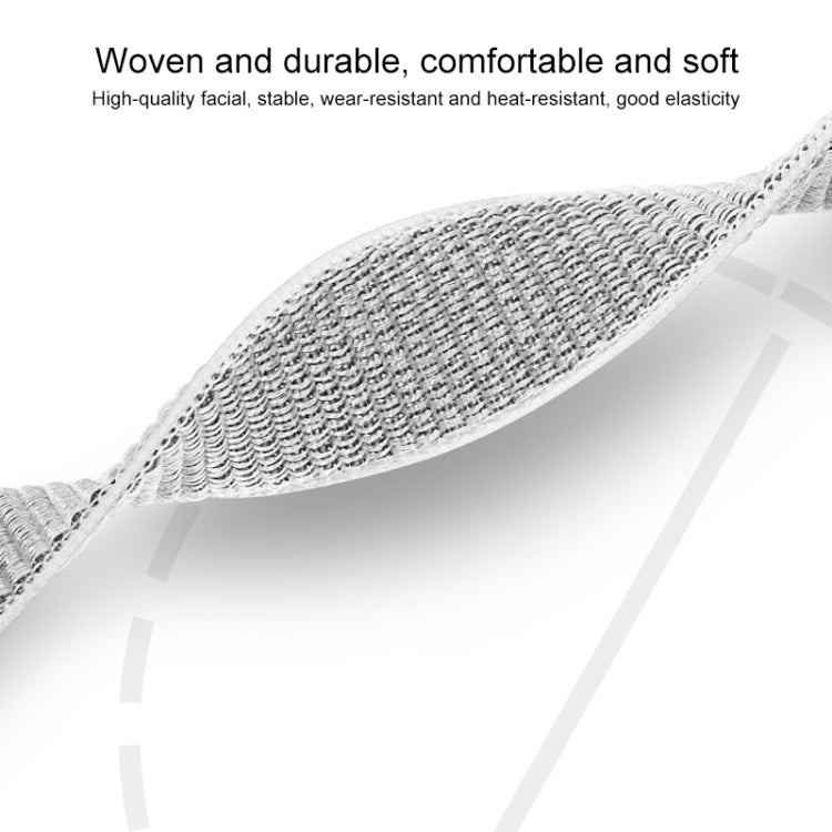 For Apple Watch Apple Watch Ultra 49mm&Watch Ultra 2 49mm / Series 9&8&7 45mm / SE 3&SE 2&6&SE&5&4 44mm / 3&2&1 42mm Mutural Nylon Watch Band(Charcoal Color) - free shipping - PMC TechLife - Order now!