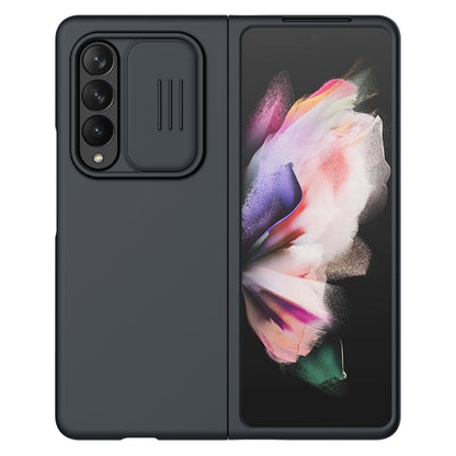 For Samsung Galaxy Z Fold3 5G / W22 5G NILLKIN CamShield Liquid Silicone + PC Full Coverage Case(Black) - Galaxy Phone Cases by NILLKIN | Online Shopping South Africa | PMC Jewellery