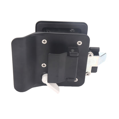 A5981-03 Black RV Paddle Entry Door Lock Latch - Locks & Hasps by PMC Jewellery | Online Shopping South Africa | PMC Jewellery