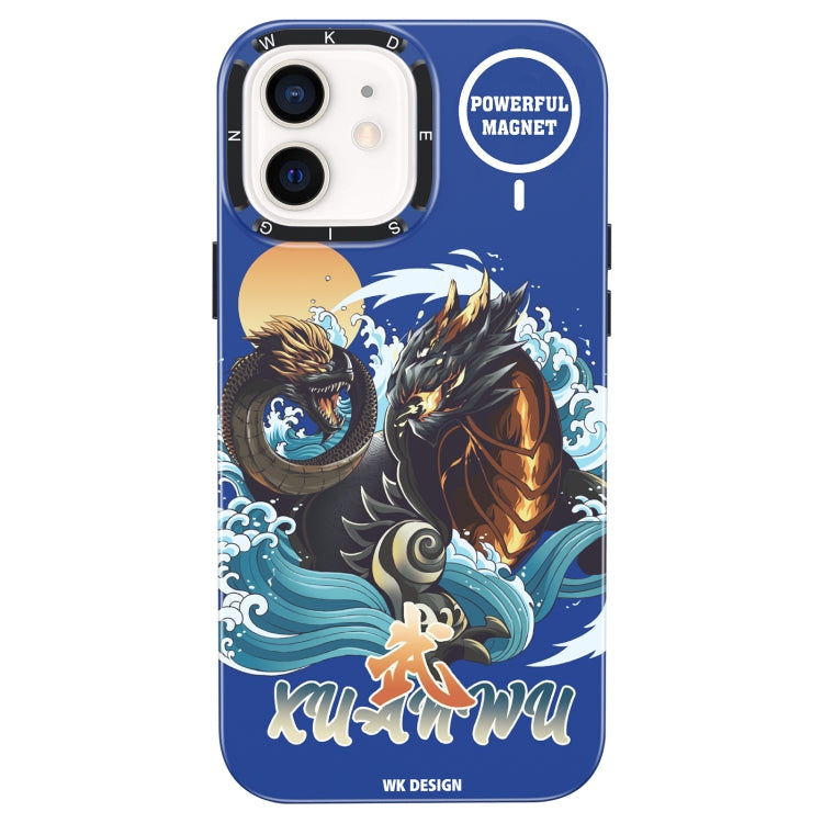 For iPhone 12 WK WPC-019 Gorillas Series Cool Magnetic Phone Case(WGM-004) - iPhone 12 / 12 Pro Cases by WK | Online Shopping South Africa | PMC Jewellery